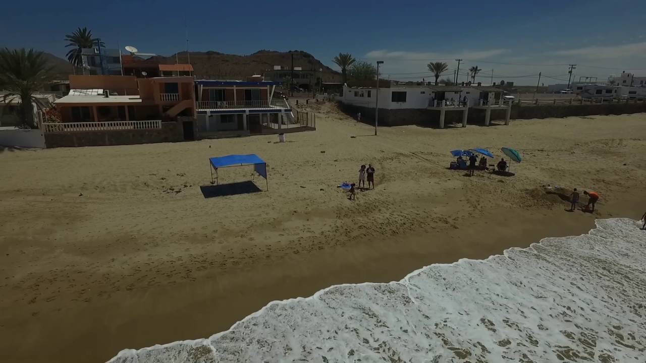 Our Beach house in Kino Bay YouTube