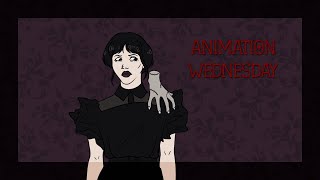 Animation “Wednesday “ // Пандекс