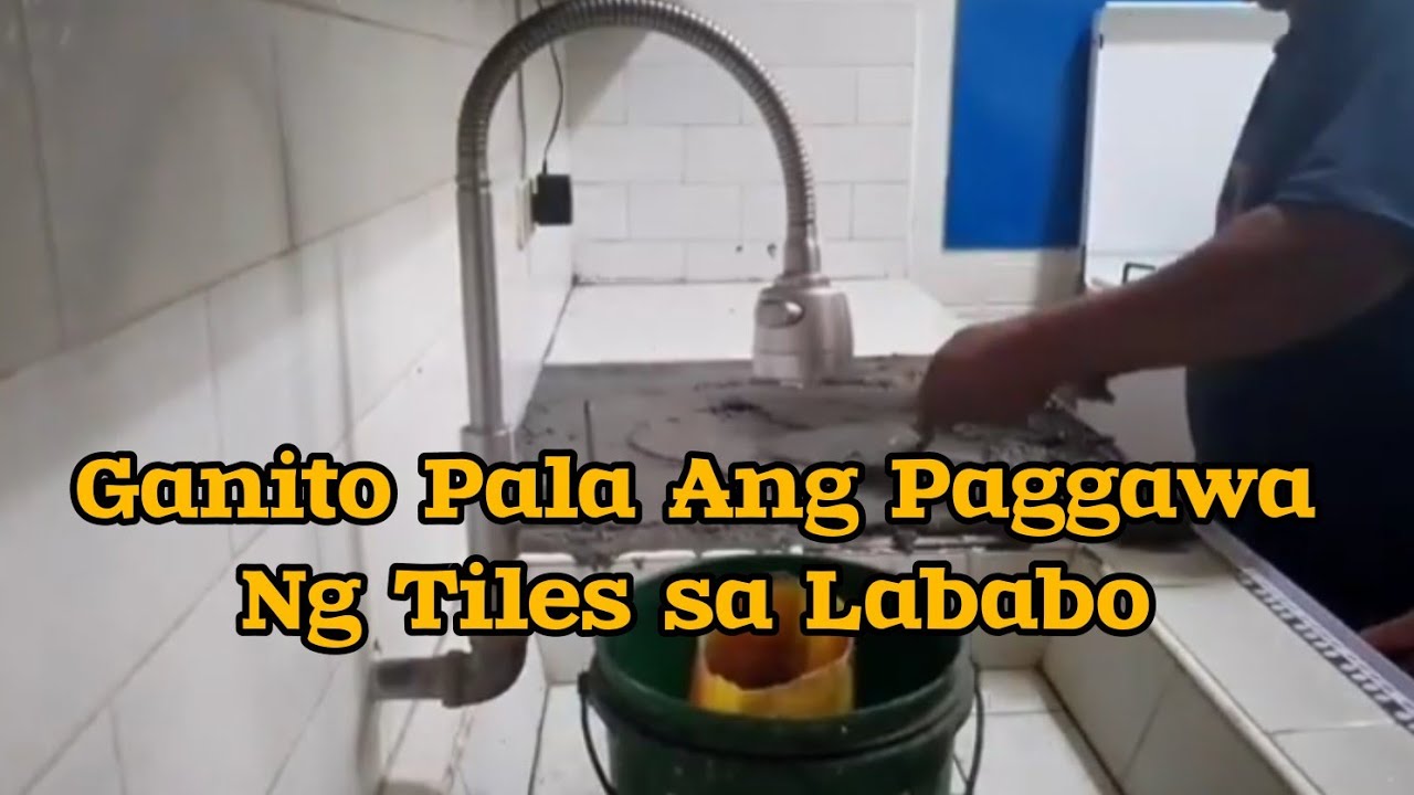 Замена плитки в раковине