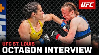 Veronica Hardy Octagon Interview | UFC St. Louis