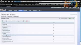 Adding pages to your Livetext portfolio