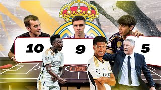 PONEMOS NOTAS a TODOS los JUGADORES del REAL MADRID de la TEMPORADA 23/24