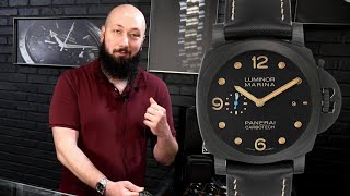 Panerai Luminor Marina 1950 44 Carbotech Watch PAM661 Watch Review | SwissWatchExpo