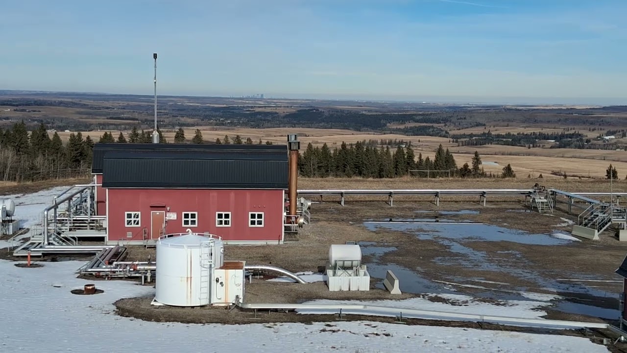 The beauty of oilfield operations.