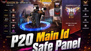 P20 Main ID Safe Panel 🔥 | Free Fire 100% Safe & Secure Panel | Main ID AntiBan Powerful Panel 2026 screenshot 5