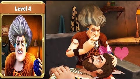 Scary Teacher Stone Age|Dates Gone Wrong Level 3 walkthrough (iOS Android) #misst #gameplaybox