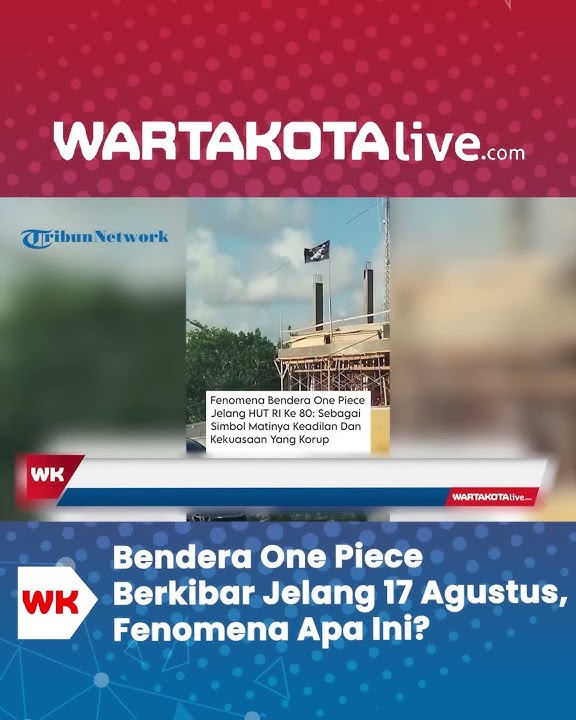 Bendera One Piece Berkibar Jelang 17 Agustus, Fenomena Apa Ini?