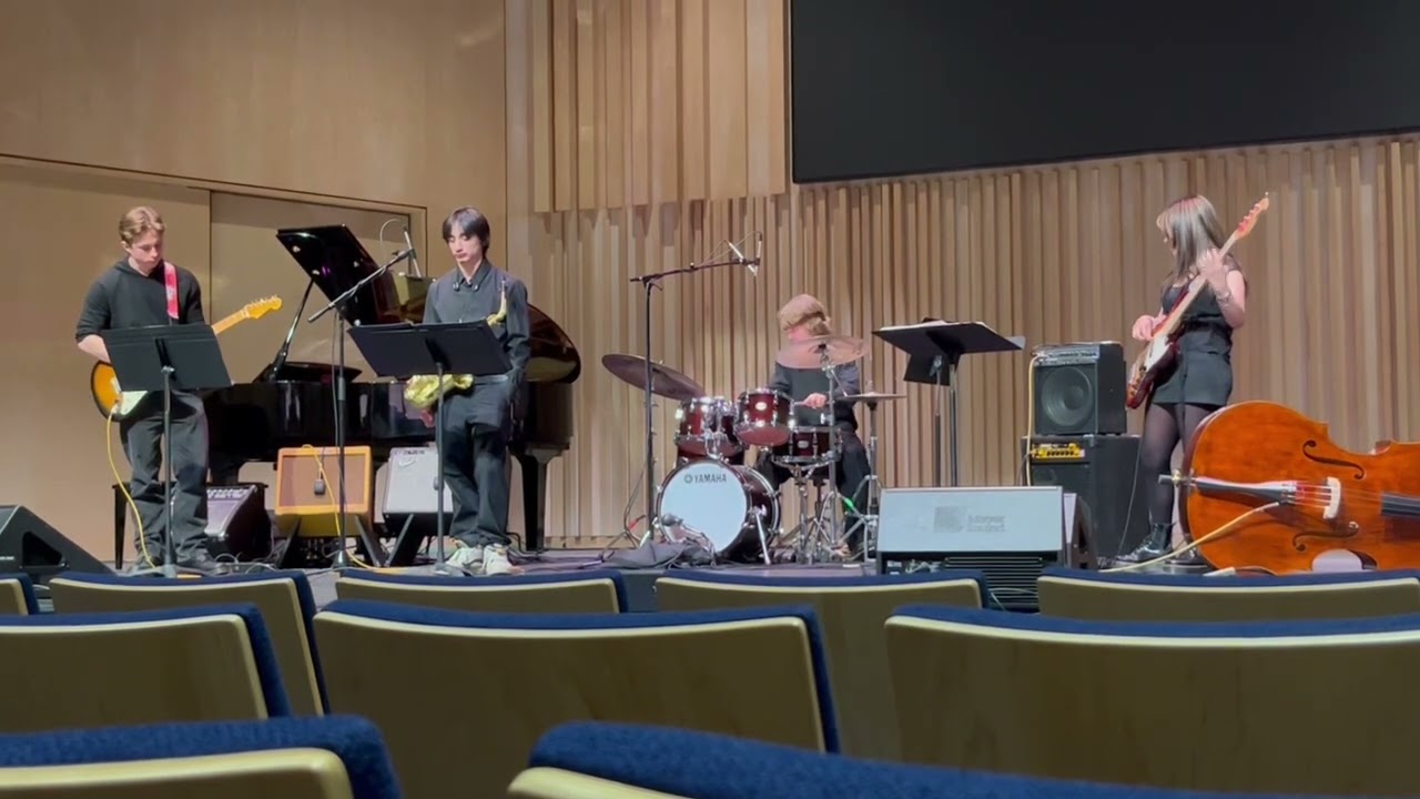 Jack Stockill with Humber CMS Advanced Jazz Ensemble