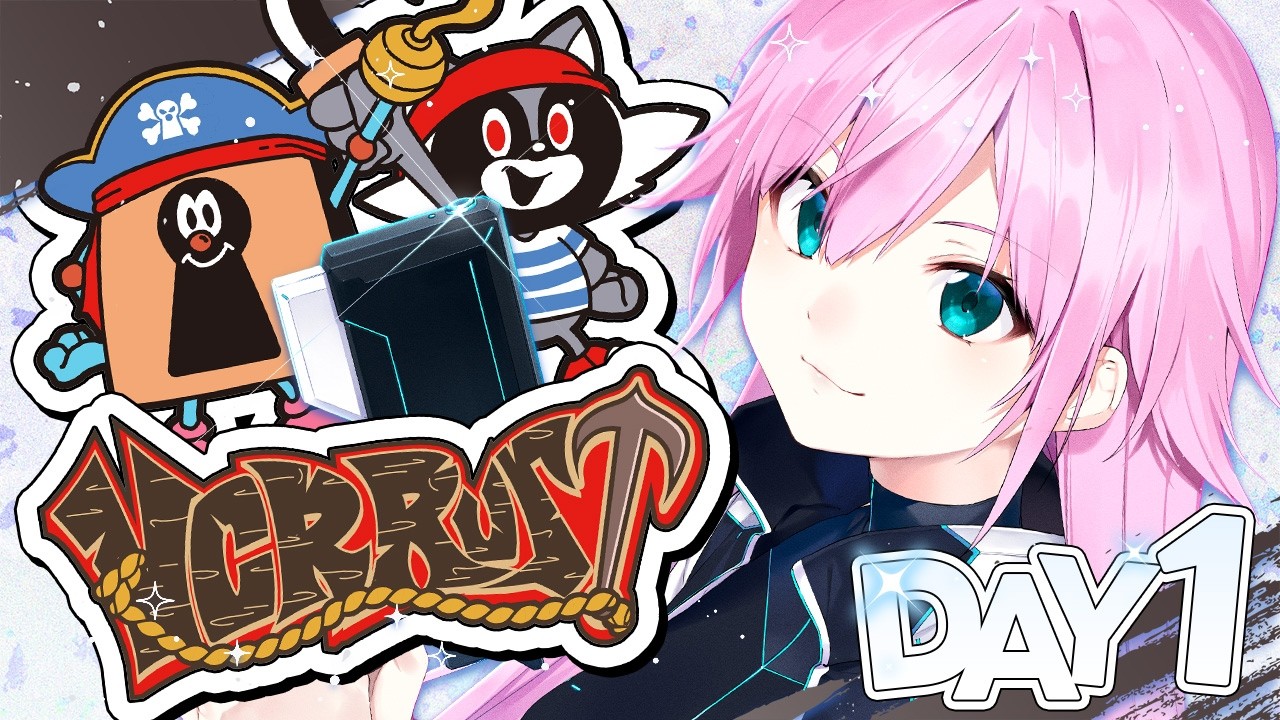 #DAY1 ▶︎▷ VCR RUST3|お散歩失礼します。未来人です。¦にじさんじ|夕陽リリ¦にじさんじ