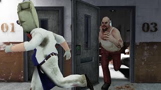 Ice Scream 7 Saved Mr  Meat 3 life and Helped him Escape from Prison funny animation part 252