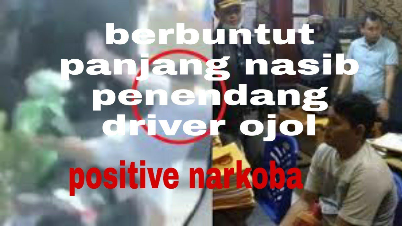 Berbuntut Panjang Ternyata Penendang Ojol Positif Pakai Narkoba Youtube