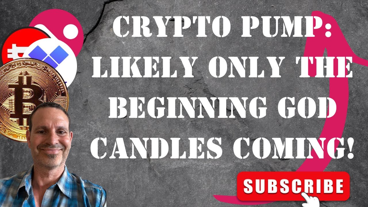BTC update Crypto PUMP likely ONLY the Beginning God CANDLES COMING