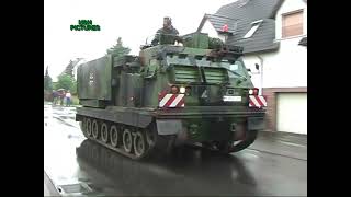 Military Nonstop Thüringer Löwe 2005 - Teil 1 Gefechtsübung Gewässerüberquerung Straßenmarsch