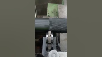 KNURLING OPERATION ON LATHE MACHINE