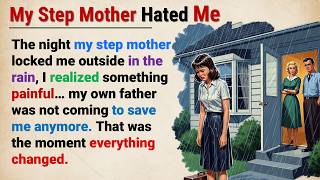 My Step Mother Hated Me_ Emotional English Story||Graded Reader📚