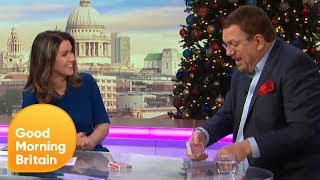 Susanna Becomes Magician Penn Jillette's Assistant for Live Card Trick | Good Morning Britain
