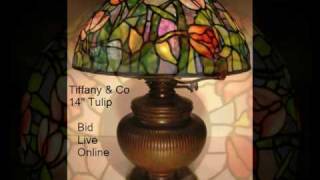 Part 6 Tiffany, Duffner & Kimberly, Handel, Pairpoint Lamps at Fontaine's Auction Gallery