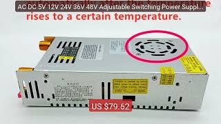 AC DC 5V 12V 24V 36V 48V Adjustable Switching Power Supply 60V 80V... — Best Deal 2026 | Shop Now!