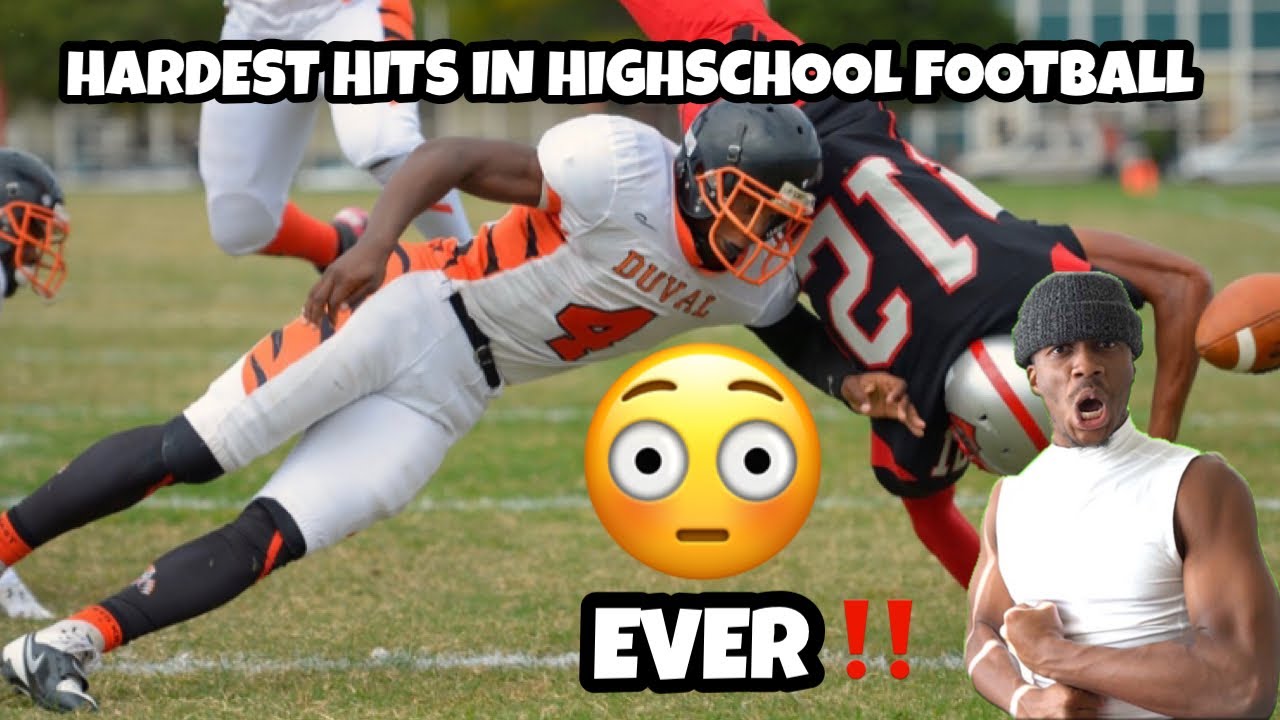 I've Never Seen A Hit This Crazy!😱*Hardest Hits In Highschool Football