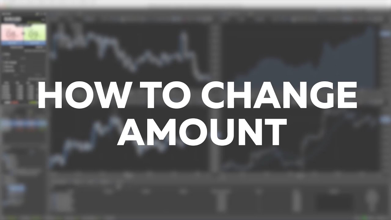 Tutorial How To Change Amount For Orders YouTube Tutorial How To Change Amount For Orders YouTube