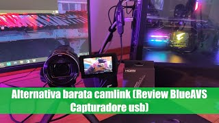 Review alternativa barata elgato camlink(BlueAVS)