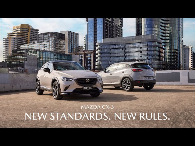 2023 Mazda CX-3 | New Standards. New Rules. class=