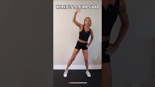 Best Workout to Burn Sugar in 10 minutes  #carolinejordan #shorts #workout