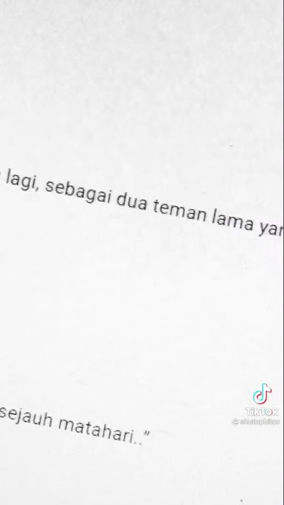 Story wa Galau abis putus, sad