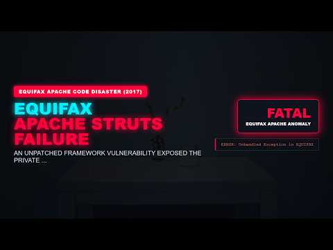 Equifax Apache Struts Breach 2017 - The Code Failure That Changed History