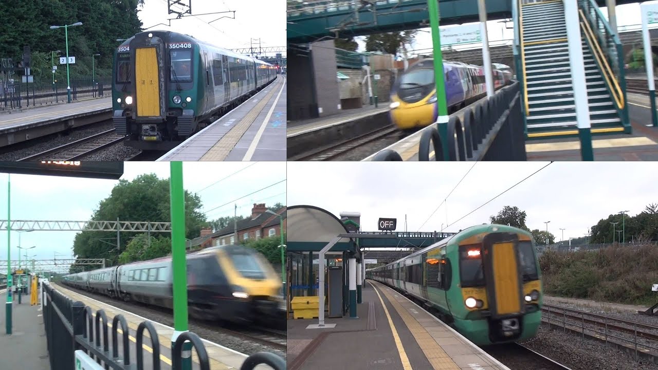Trains & Tones At Tring Station WCML F.T. 390119 LGBT Train! (25/09/21)