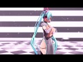 【MMD】チャイナドレスのミクちゃん で 「Good Luck」[紳士向け]