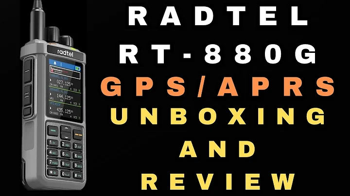 Radtel RT-880G GPS Unboxing and Review ( UV-98 )