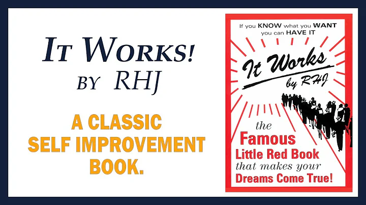 It Works! An Audiobook with Subtitles.  By RHJ. A Self Improvement Book.