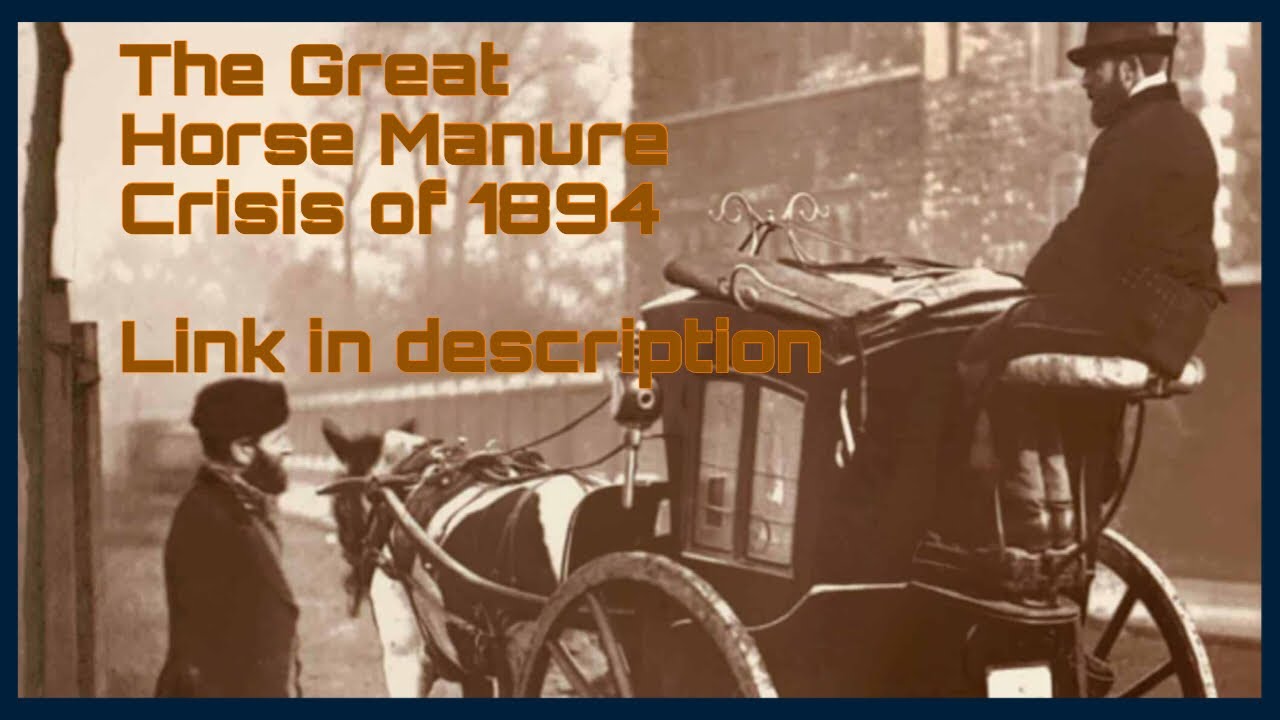 the horse manure problem of 1894