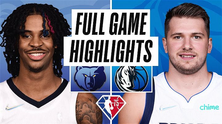 GRIZZLIES at MAVERICKS | FULL GAME HIGHLIGHTS | January 23, 2022