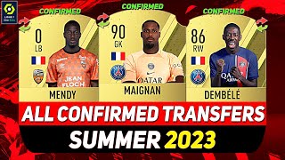 ALL NEW CONFIRMED LIGUE 1 TRANSFERS SUMMER 2023! ✅😲ft. MAIGNAN, DEMBÉLÉ, MENDY...etc