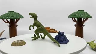 TAKARA TOMY Ania AL-12 Velociraptor Mini Fun Land 001145