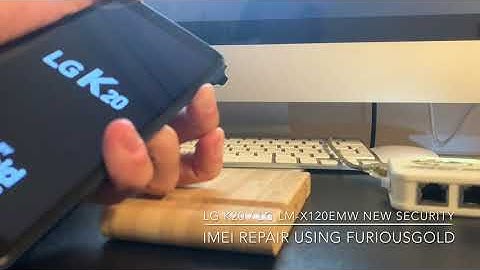 LG K20 / LM-X120EMW NEW SECURITY IMEI REPAIR