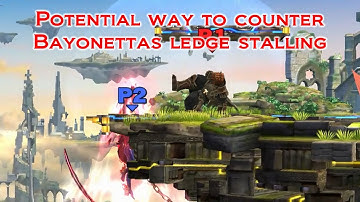 Potential way to counter Bayonettas ledge stalling