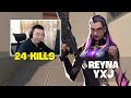 Radiant Reyna: yxJ's INSANE Entry Frags &amp; Advanced Tactics! (Engsub)