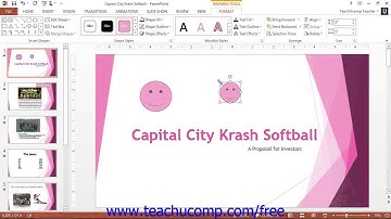 PowerPoint 2013 Tutorial Inserting Shapes Microsoft Training Lesson 11.1