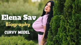 Russian Plussize Model Elena Sav Biography | Lifestyle | Age | Body Measurements | Net Worth