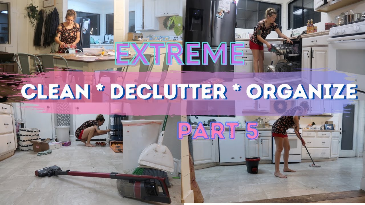 EXTREME WHOLE HOUSE SPEED CLEAN WITH ME PART 5 || AT HOME WITH JILL ...