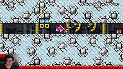 20 sec run POW- & On/Off-Block - Super Mario Maker 2 SMW speedrun level