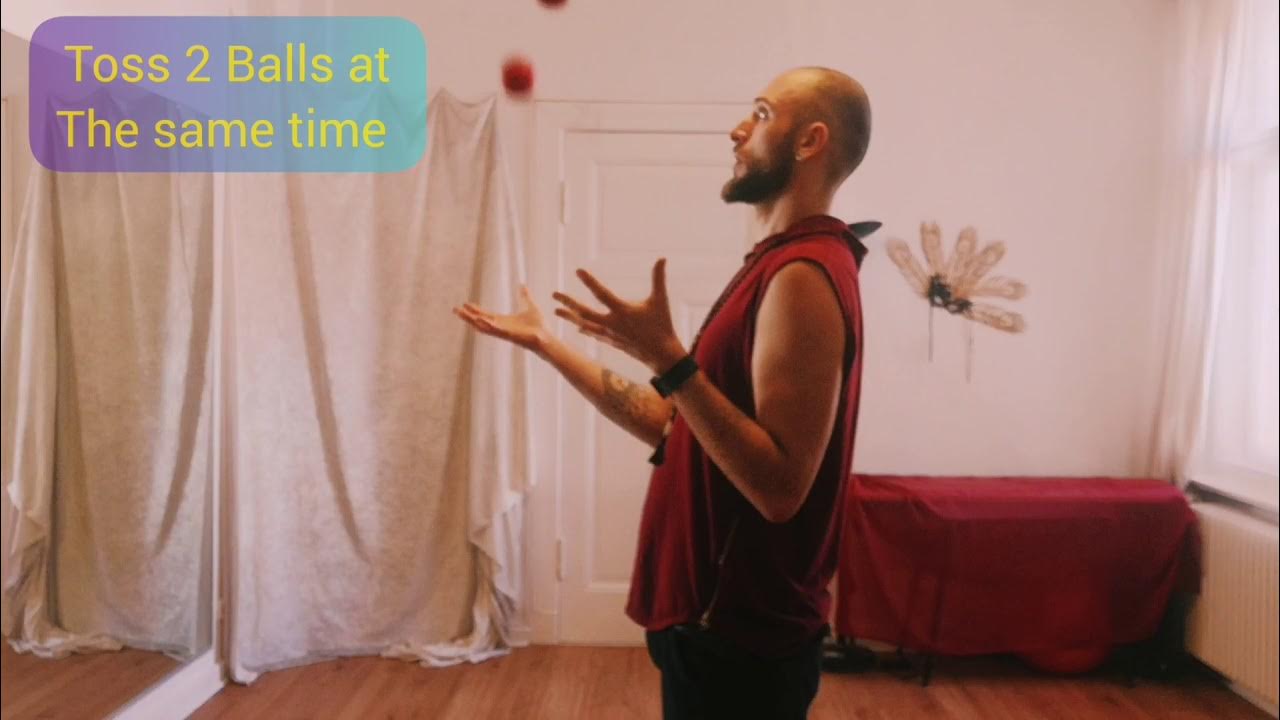 Ball Juggling Tutorial / 2 Balls progression YouTube
