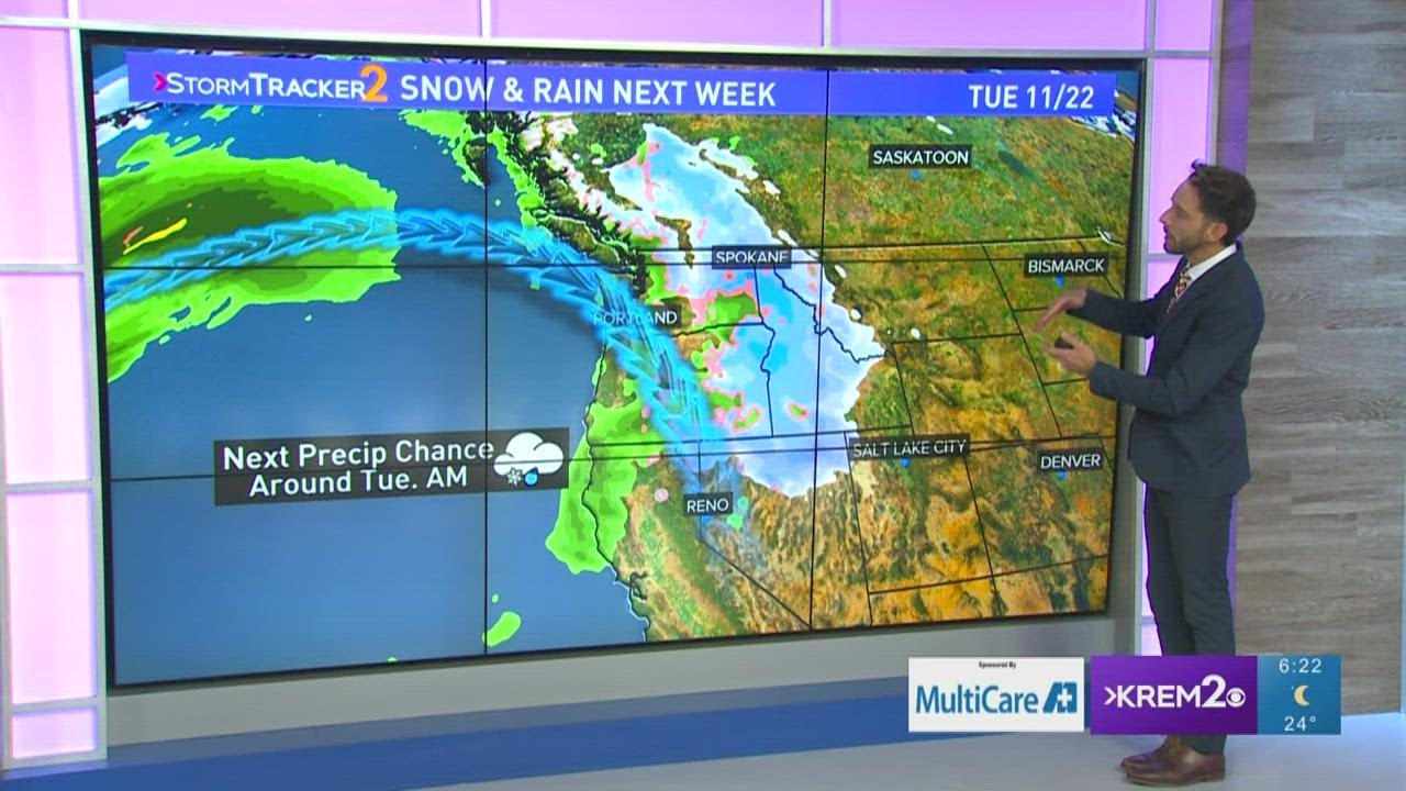 Snow and rain return next week, potentially impacting Thanksgiving ...