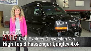 CUSTOM: New 2017 Lifted GMC Explorer Conversion Van Quigley 4x4 on Rims  White Bear Lake Superstore