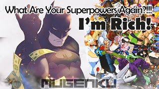 Batman vs Everyone! DC vs MUGEN Multiverse