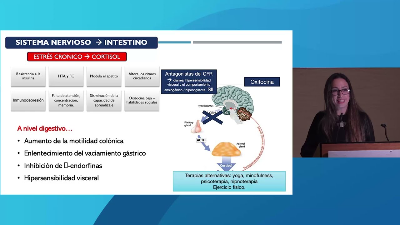 Eje intestino-cerebro. Dra. Verónica Martín
