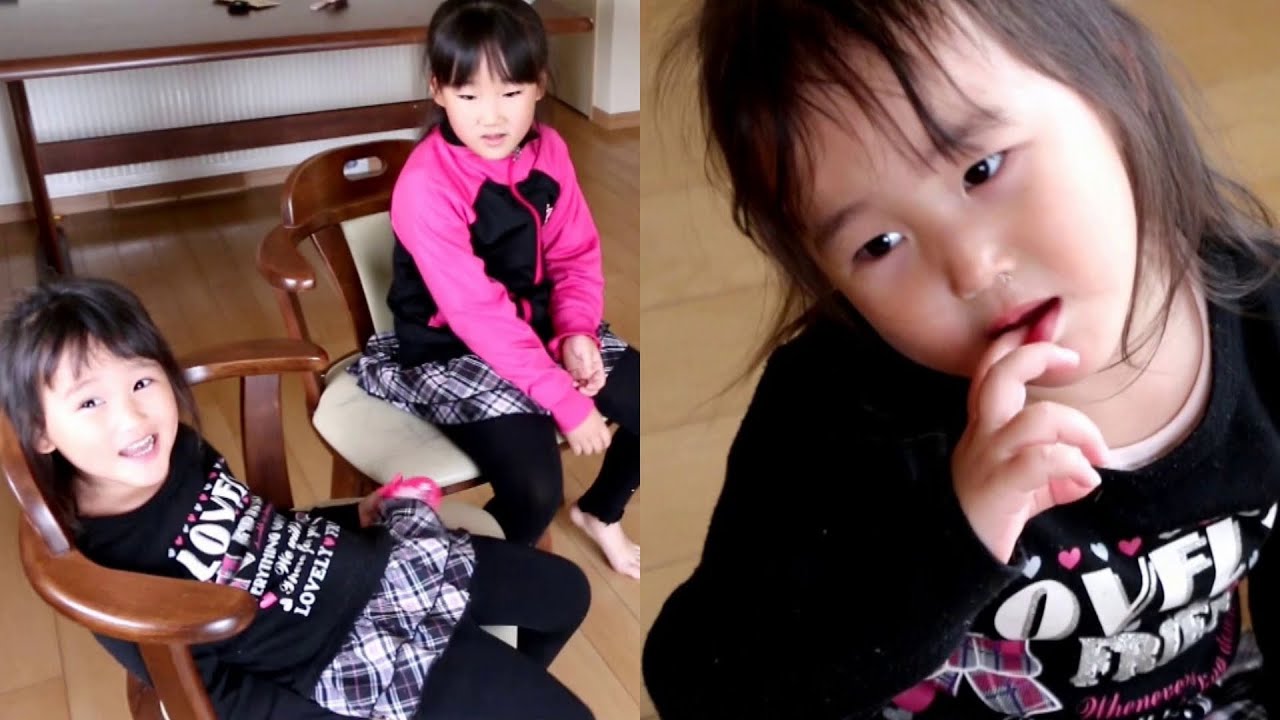 イス取りゲームで波乱の連続三姉妹